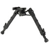 Accu-Tac WBASQD-0500 Premium Arca Spec QD Bipod - Versatile Height Adjustment for Long-Range Accuracy, black, lightweight tactical bipod with adjustable legs and quick detach mount for enhanced stability and precision shooting.
