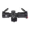 EOTECH VDU3-9SFMR5 Vudu 3-9x32 Rifle Scope - Lightweight, Durable, Fog & Shock Resistant with MR-5 MRAD Reticle, black tactical rifle scope with flip-up lens covers and adjustment knobs.