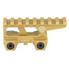 GBRS Group GEAR-LERN-EXPS-FDE, tactical firearm scope mount in flat dark earth color with Picatinny rail and mounting screws.