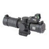 EOTECH VDU3-9PKG3 Vudu 3-9x32 Compact Rifle Scope - Lightweight, Durable, and Fog-Shock Resistant with MR-5 MRAD Reticle, featuring adjustable magnification, a green illuminated sight, and robust construction suitable for outdoor and tactical shooting.