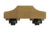 Rise Armament RA-601-FDE QD Sling Mount - Quick Install M-LOK Accessory with Secure Fit, available in FDE, Black, and Foliage Green, shown in FDE color.