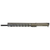 Rise Armament RA-6ARC-CU-BRN-18 6mm ARC AR-15 Upper Receiver with 18-inch stainless steel barrel and M-LOK handguard, tan color, with threaded muzzle.