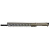 Rise Armament RA-6ARC-CU-BRN-18 6mm ARC AR-15 Upper Receiver with 18 Inch Stainless Steel Barrel and M-LOK Handguard, gun part for AR-15 rifle, tan color, detailed view of barrel and handguard.
