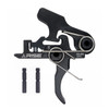 Rise Armament RA-100 Two-Stage Trigger, precision black AR-15 and AR-10 two-stage trigger with attachment pins.