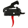 Rise Armament T017-PCC-RED RAVE-PCC Trigger, an enhanced performance trigger in bold red finish.