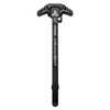 Rise Armament RA-230-BLK Ambidextrous AR-10 Charging Handle, durable black aluminum with hard anodized finish, designed for optimal performance.