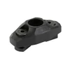 Rise Armament RA-601-BLK QD Sling Mount - Lightweight M-LOK Attachment for Custom Rifle Handguards, black tactical rifle sling mount with quick detach feature for firearm accessories.