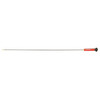 Birchwood Casey BC-41431 Premium Carbon Cleaning Rod for .22-.264 Caliber, 36-inch Precision Shooter's Tool with red and black handle and long metal rod for firearm maintenance.