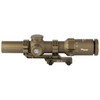Sig Sauer TANGO MSR 1-10X28 Riflescope - Coyote Tan, illuminated MSR-BDC10 reticle, waterproof, shockproof, fog-proof, and durable design for tactical shooting.