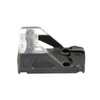 Shield Sights OMSSC-8MOA-GLASS Micro Red Dot Sight, black and transparent sighting device for firearms, featuring a clear glass lens for unmatched clarity and precision.