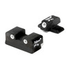 Trijicon SG01-600448 Night Sights for SIG P938, black fiber-optic sights for 9MM/357 with white markings for improved accuracy.