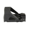 Shield Sights RMSSC-8MOA-GLASS Red Dot Sight, compact and durable with parallax-free optics and night vision compatibility mounted on a black metal mount.