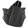GunfightersINC RO-P320C-0101111, holster for P320C firearm, black polymer with adjustable retention screws.