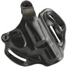 DeSantis Gunhide 001BA02Z0 S&W J Frame Right-Hand Black Holster, secure and adjustable firearm holster designed for concealed carry with a durable black leather construction and custom fit for S&W J Frame revolvers.