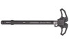 Armaspec Victory Charging Handle - ARM161-BLK, a durable black firearm accessory with ergonomic handles for easy operation.