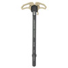 Armaspec Victory Charging Handle FDE - Ergonomic, Ambidextrous Design for 5.56/.223 Rifles & Pistols, close-up of the tactical firearm component with textured levers and engraved branding.