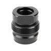 Dead Air Armament DA144 Xeno Brake, .578x28 .45 Cal Muzzle Brake, precision performance and durability, black metallic finish with threaded end for firearm attachment.