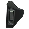 BLACKHAWK BH INSIDE PANT HLSTR SZ 0 LH BLK, tactical pistol holster in black with a metal clip for inside waistband carry
