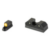 XS Sights XS R3D 2.0 for CZ P10, firearm sighting system with front and rear sight components in black