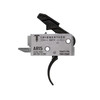 TriggerTech TRIGRTECH AR15 2STG DUTY CURVE 3.5LB, close-up of the tactical firearm trigger with a durable metal construction and a black safety lever.