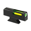 Hi-Viz HIVIZ LITEWAVE H3 NS S&W DX .250 G W, a black compact night sight with green LED illuminator and a bubble level for accurate aiming.
