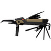 Real Avid Gun Tool Pro for AR15, multi-tool firearm maintenance kit with black and tan body, features multiple screwdrivers and tools for firearm repair and cleaning.