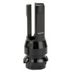 Dead Air Armament DEAD AIR KEYMO FLASH HDR SCAR17, a black firearm flash hider for SCAR17 rifle.