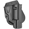 Fobus FOBUS PDL TAU JUDGE EVOLUTION RH, black right-hand holster for law enforcement or tactical use.