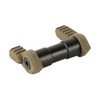 Armaspec ARMASPEC ST45 AMBI SAFETY SELECT FDE, tactical firearm part with tan and black design.
