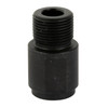 Dead Air Armament DEAD AIR THRD ADPTR FN 5.7 1/2X28, black threaded firearm accessory adapter.