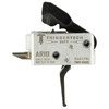TriggerTech AHT-TDB-33-NNF AR10 Two-Stage 3.5LB Trigger, precision MIL-SPEC flat design for law enforcement and tactical shooters, shown in a close-up image highlighting its metal construction and components.
