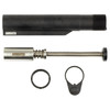 Armaspec ARM263-AR10 SRS Buffer Kit for AR10, assembled components including a black buffer tube, stainless steel buffer spring, buffer, and installation tools for enhanced recoil management and precision in AR10 firearms.