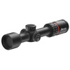 Burris Optics BURRIS FULLFIELD 2-8X35MM PLEX BLK, a black rifle scope with adjustable dials and red accents for optimized aiming and targeting.