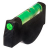 Hi-Viz HIVIZ OVR FRNT GRN RUG SPR RDHWK AK, a green glow front sight with a black base for firearm accuracy enhancement.