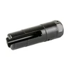 Surefire SUREFIRE WARCOMP SPORT 7.62 5/8-24, black rifle muzzle device with a sleek design and precision-machined finish.