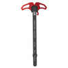 Armaspec ARMASPEC VICTORY CHARGING HANDLE RED, tactical firearm charging handle with red accents and black body for enhanced grip and durability.
