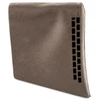 Butler Creek BTLR CRK Recoil Pad Slip-On Large, close-up view of the brown textured slip-on recoil pad with vented design for rifle stocks.