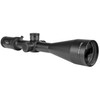 Trijicon CREDO HX 2.5-15X56 SFP MOA rifle scope, black optic with adjustable zoom and detailed markings, designed for precision long-range shooting.