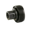 Dead Air Armament Dead Air WLVRN Thread Insert 1/2x28, black firearm suppressor accessory with detailed threading for attaching suppressors.