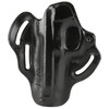 DeSantis Gunhide DESANTIS SPD SCBRD BER 92 RH BLK, black leather holster for Beretta 92 with right-hand draw.