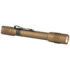Streamlight PROTAC 2AA Coyote Brown High-Lumen LED Flashlight, tactical compact flashlight with clip, durable aluminum body, and bright LED light.