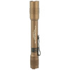 Streamlight PROTAC 2AA Coyote Brown Tactical Flashlight, compact and durable with adjustable beam and metal clip for convenience.