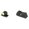 XS Sights XS DXT2 TRIT BIG DOT S&W M&P OR YLW, sighting accessories for firearms with a Tritium Big Dot design in yellow color.