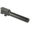 GLOCK OEM BARREL G19 9MM, black metal firearm barrel with serial numbers engraved