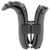 GLOCK OEM G20/21 GN4 BVRTL BKSTRP, black polymer backstrap for Glock pistols.