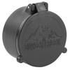 Butler Creek BTLR CRK Flip Scope Cover 30 OBJ, black scope cover with Butler Creek logo and mount for 30 caliber optics.
