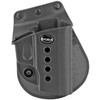 Fobus FOBUS E2 PDL WLTHER PPS/S&W SHIELD, black polymer concealed carry holster with adjustable retention and quick-release features.