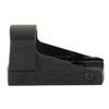 Shield Sights SHLDS SMSC GLS ED MINI SIGHT 8MOA, close-up image of the compact black reflex sight with a 8 MOA reticle and the 'SHIELD' branding engraved on the side.