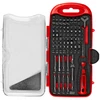 Birchwood Casey B/C Master Screwdriver Set 40 Piece, comprehensive screwdriver set with various bits organized in a red plastic case.