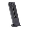 Grand Power 8588010000000 OEM Magazine – Durable Polymer Follower, High-Tensile Steel Spring, Quick Disassembly | Reliable Strength for Optimal Performance - Image of a black firearm magazine with stainless steel spring and polymer follower, designed for durability and quick maintenance.